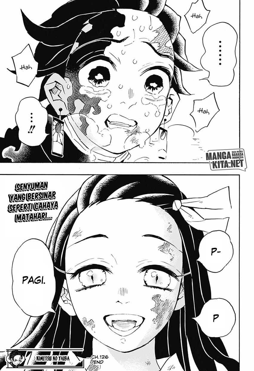Kimetsu no Yaiba chapter 126